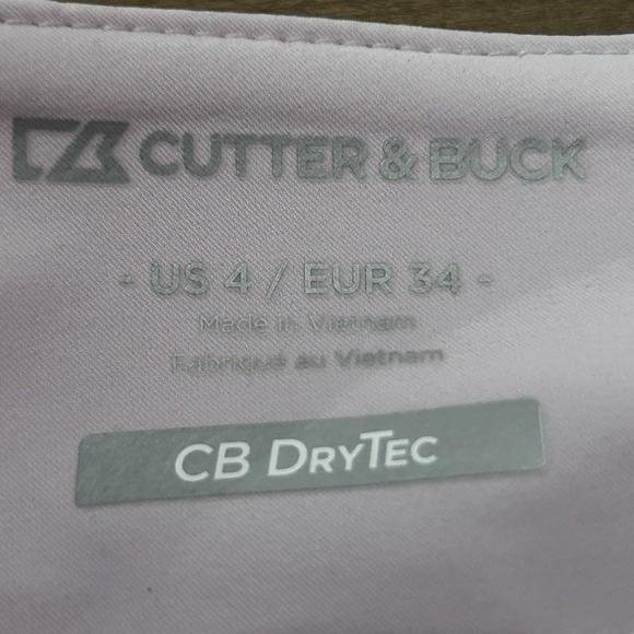 NWT Cutter & Buck CB Size S Skort DryTec Golf 50 UPF Pink Tennis Skirt Woman's - Picture 4 of 8